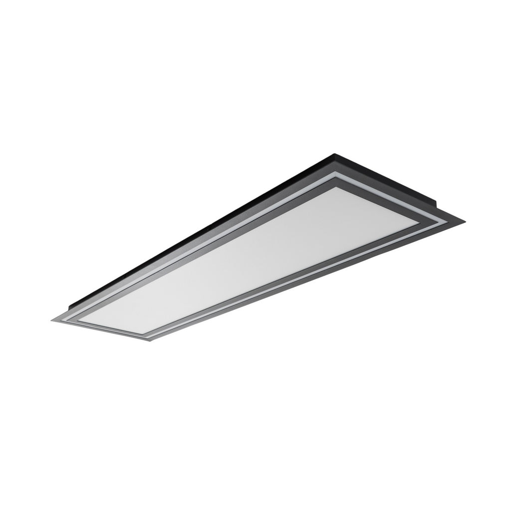 LED taklampe Leicy dimbar svart 124 cm RGB CCT fjernkontroll nærbilde