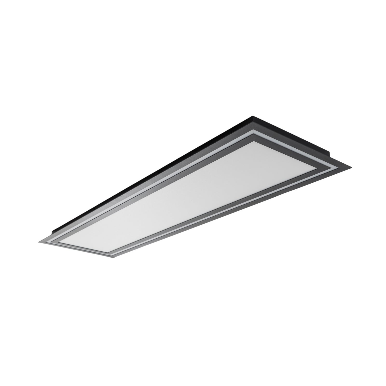 LED taklampe Leicy dimbar svart 124 cm RGB CCT fjernkontroll nærbilde