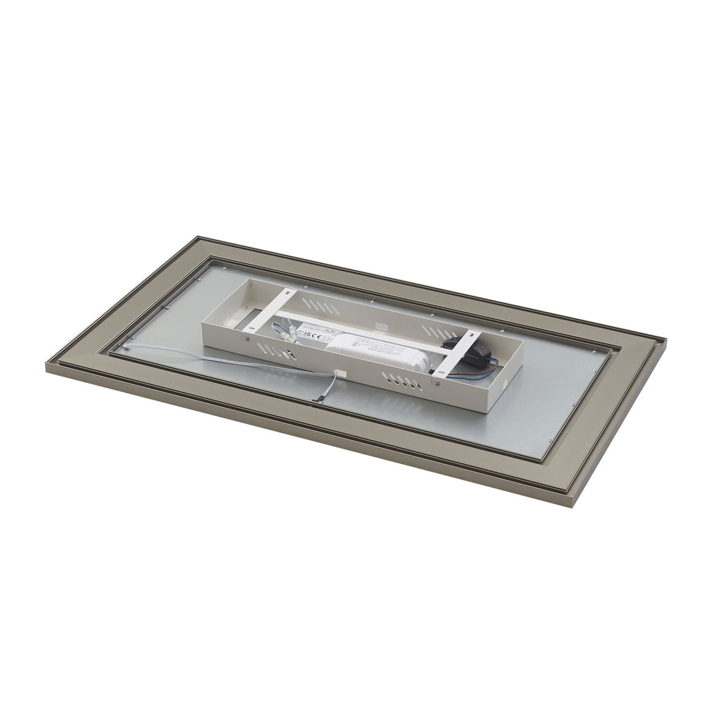 LED taklampe Leicy nikkel 80 cm belysning