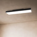 LED taklampe Leicy svart 100 cm RGBIC CCT dimbar forfra