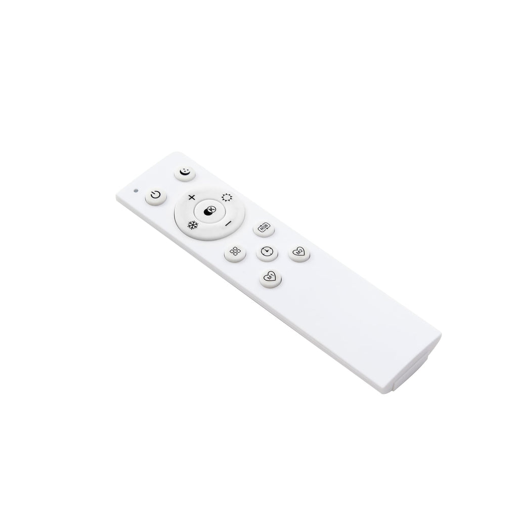 LED taklampe Leicy svart 44 cm RGB CCT dimbar med fjernkontroll - Lucande