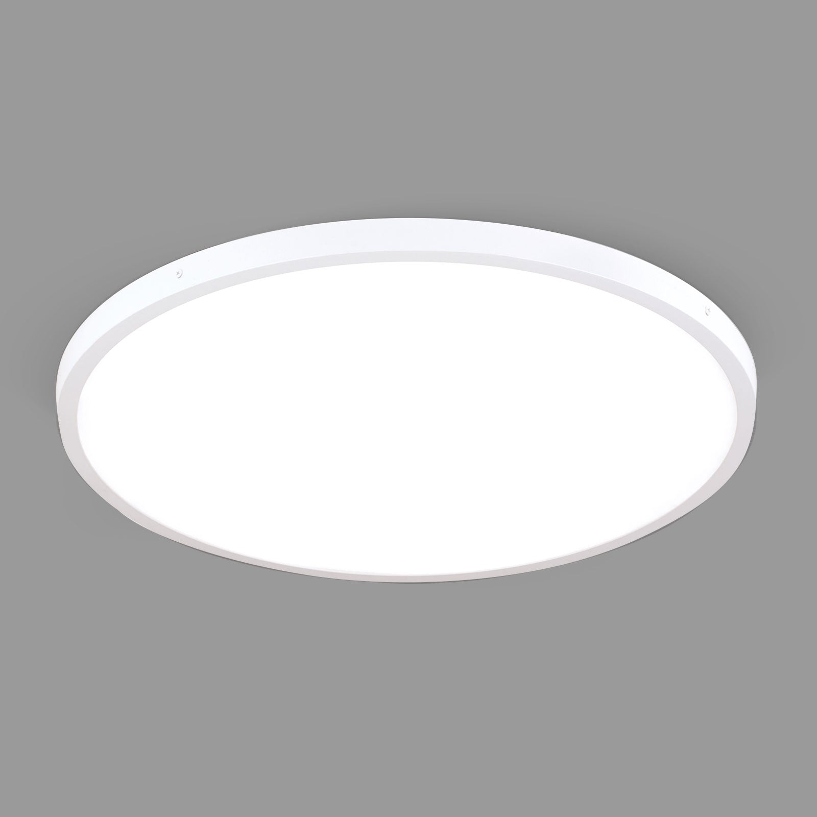 LED taklampe Lero dimbar hvit Ø60 cm montert i rom