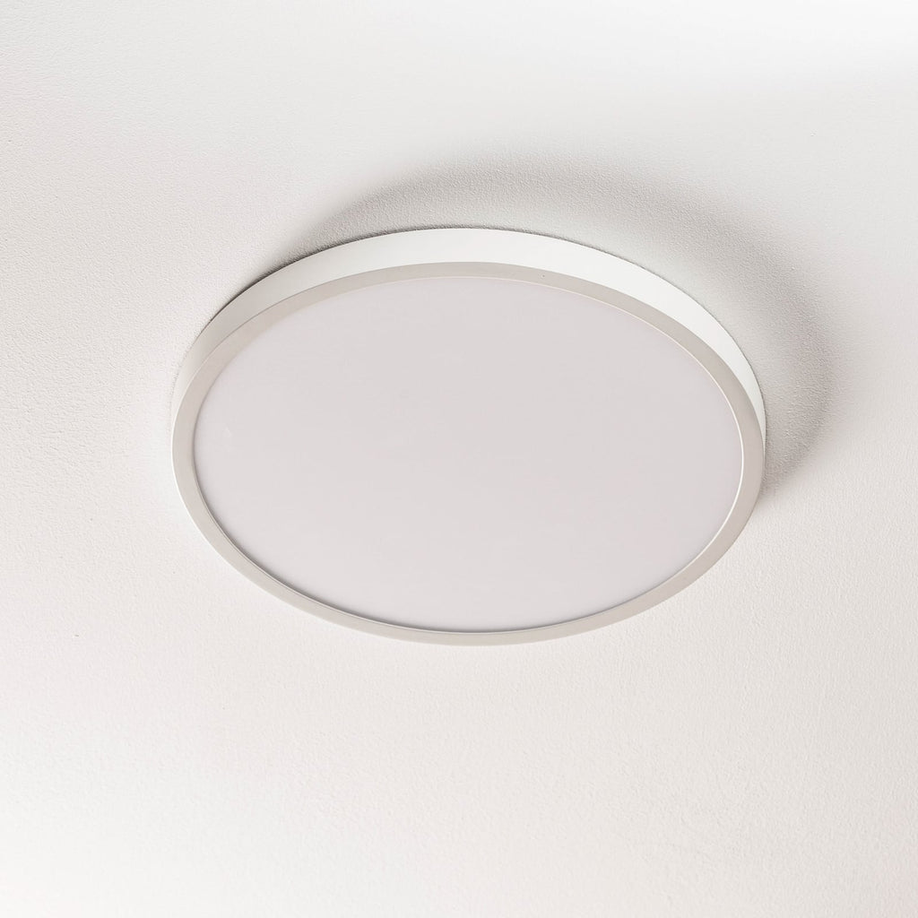 LED taklampe Lero dimbar rund forfra