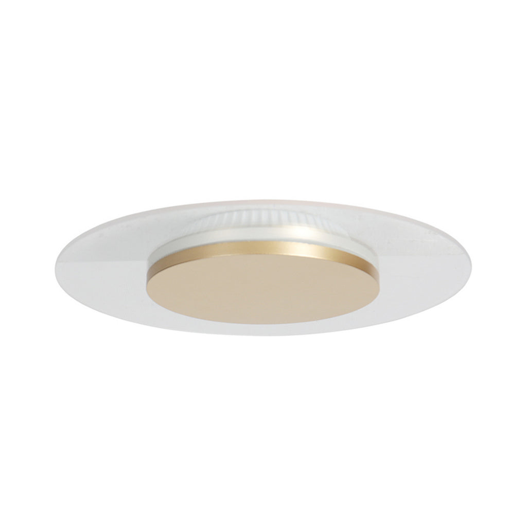 LED taklampe Lido dimbar gullfarget Ø36 cm 18W bakside