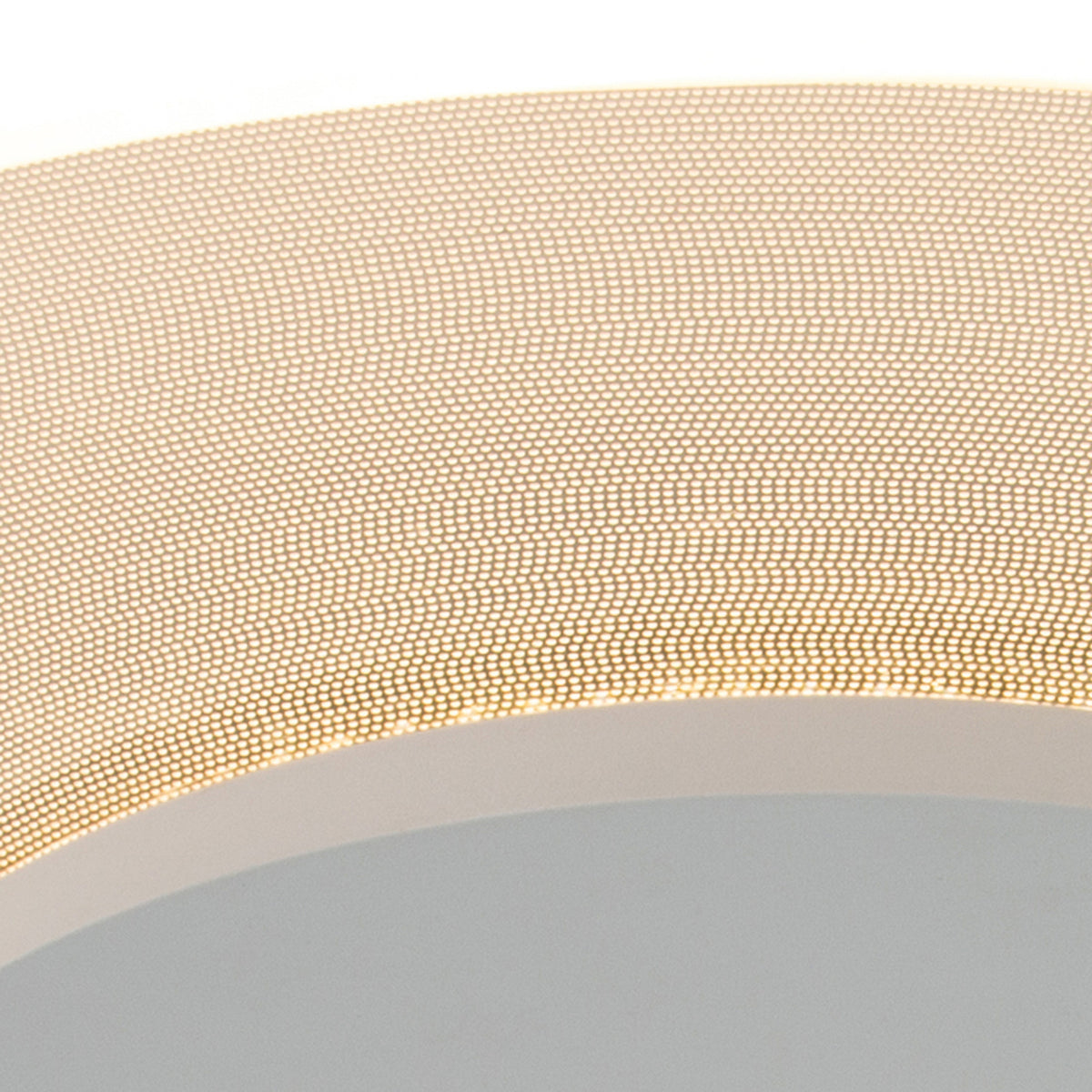 LED taklampe Lido dimbar hvit lysdetalj
