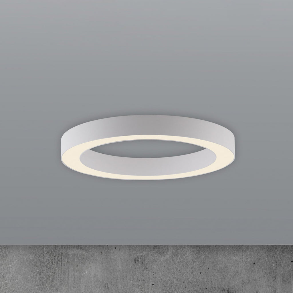 LED taklampe Lines Ø35 cm CCT dimbar med fjernkontroll - PURE forfra