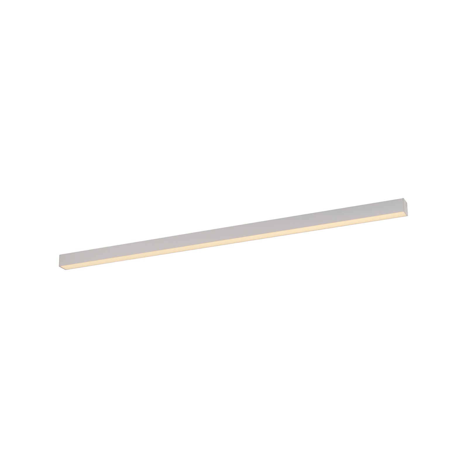 LED taklampe Lines dimbar 110 cm hvit CCT montert i rom