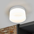 LED taklampe Liv dimbar hvit matt Ø20 cm forfra