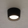LED taklampe Livia Ø16 cm svart GX53 CCT forfra