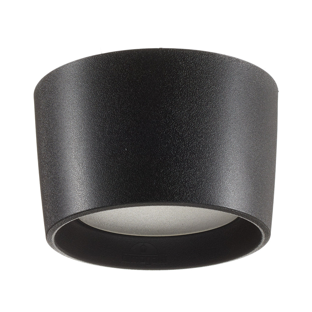 LED taklampe Livia Ø16 cm svart GX53 CCT detalj