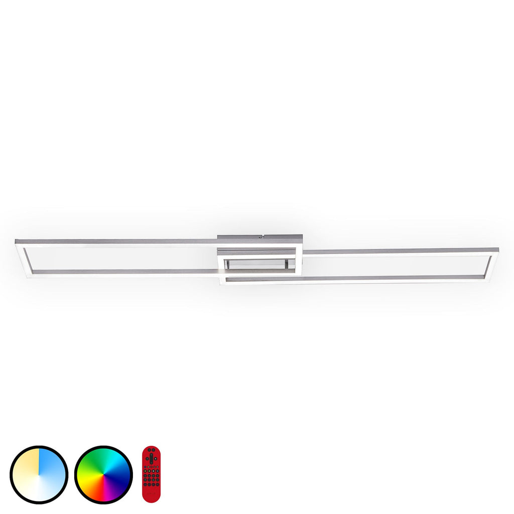 LED taklampe LOLAsmart Maxi dimbar RGB CCT sett forfra