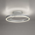 LED taklampe Loop ring dimbar Ø60 cm aluminium CCT - PURE forfra