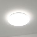 LED taklampe LUNA med bevegelsessensor hvit forfra