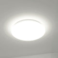 LED taklampe LUNA hvit Ø49 cm sett forfra
