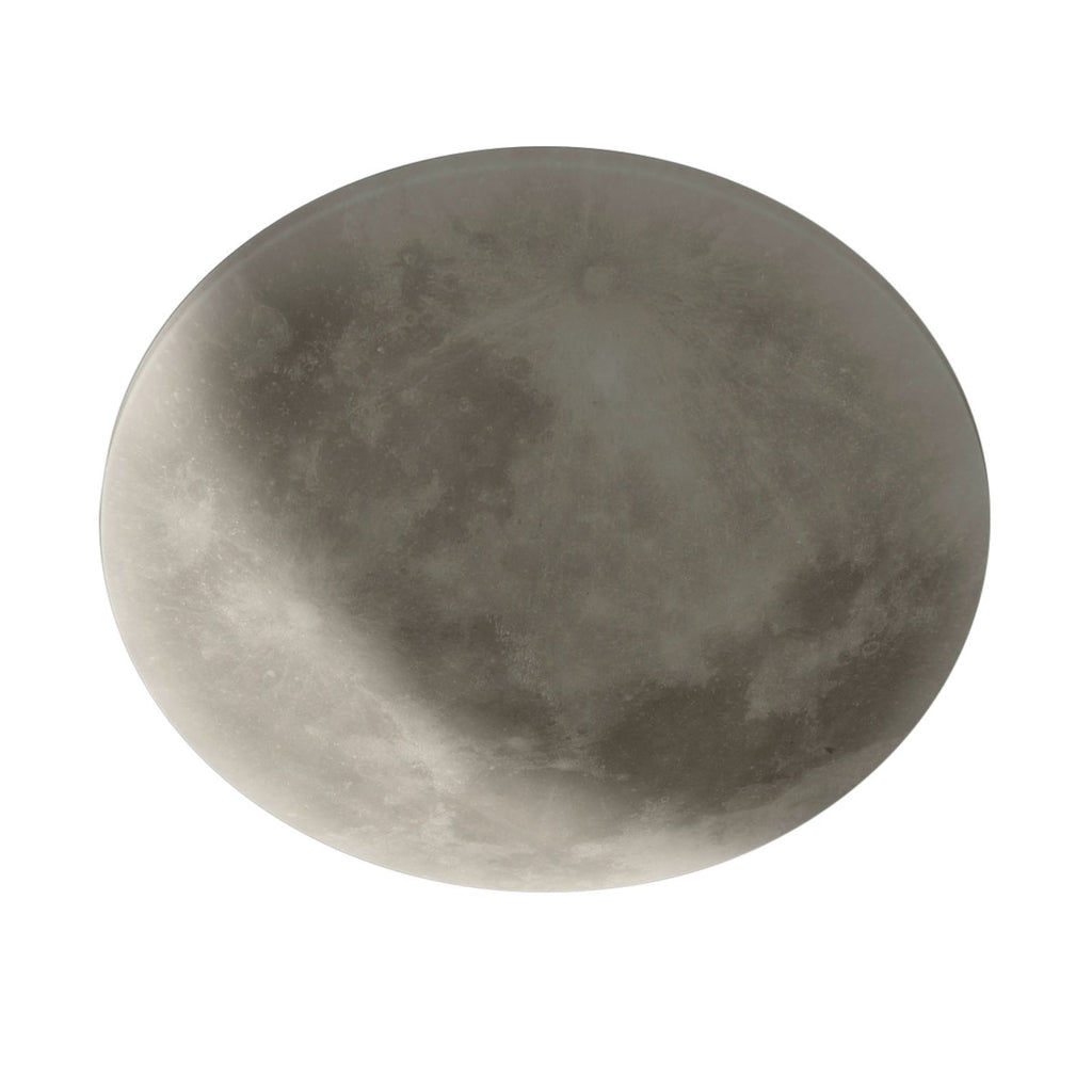 LED taklampe Lunar dimbar Ø40 cm hvit med fjernkontroll side