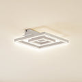 LED taklampe Madamo hvit 30x30 cm 21W varmhvit forfra