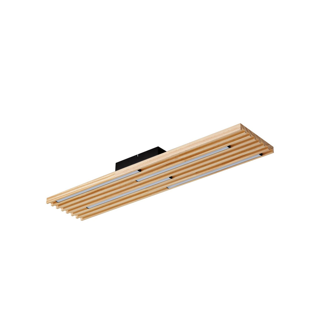 LED taklampe Madero furu 90x20 cm varmhvit 14W montert i tak