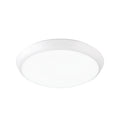 LED taklampe Maggy Ø25 cm hvit CCT IP65 med dekorringer forfra