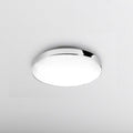 LED taklampe Malbona krom/hvit forfra