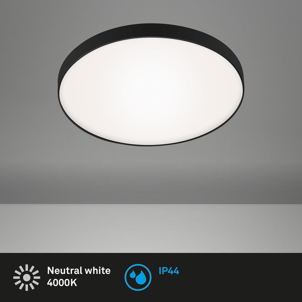 LED taklampe Malbona svart detalj