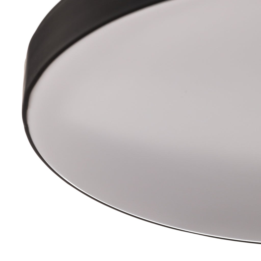 LED taklampe Malbona svart lysbilde