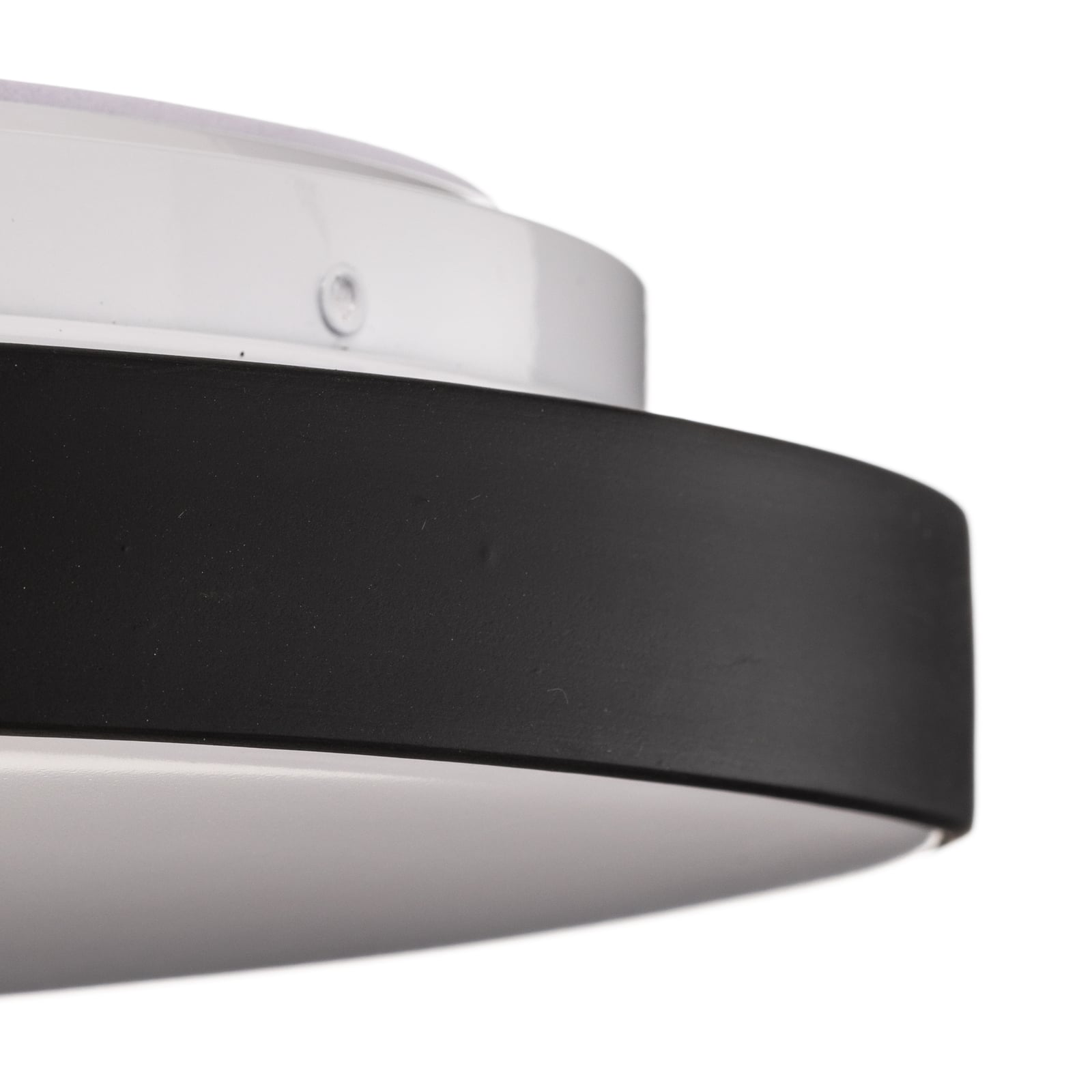 LED taklampe Malbona svart nærbilde