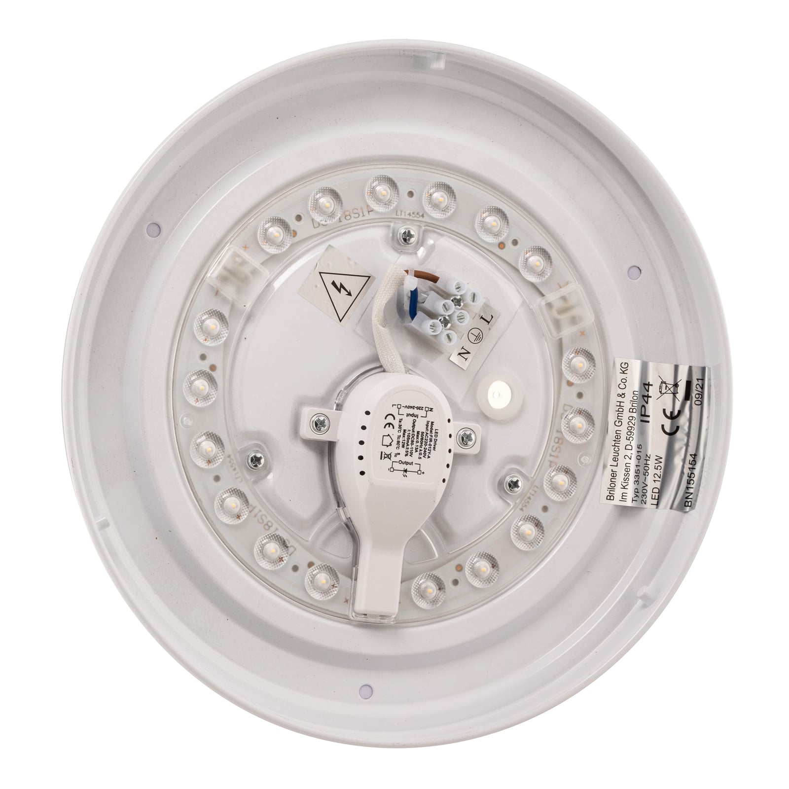 LED taklampe Malbona svart oppheng