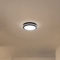 LED taklampe Marlon svart plast forfra
