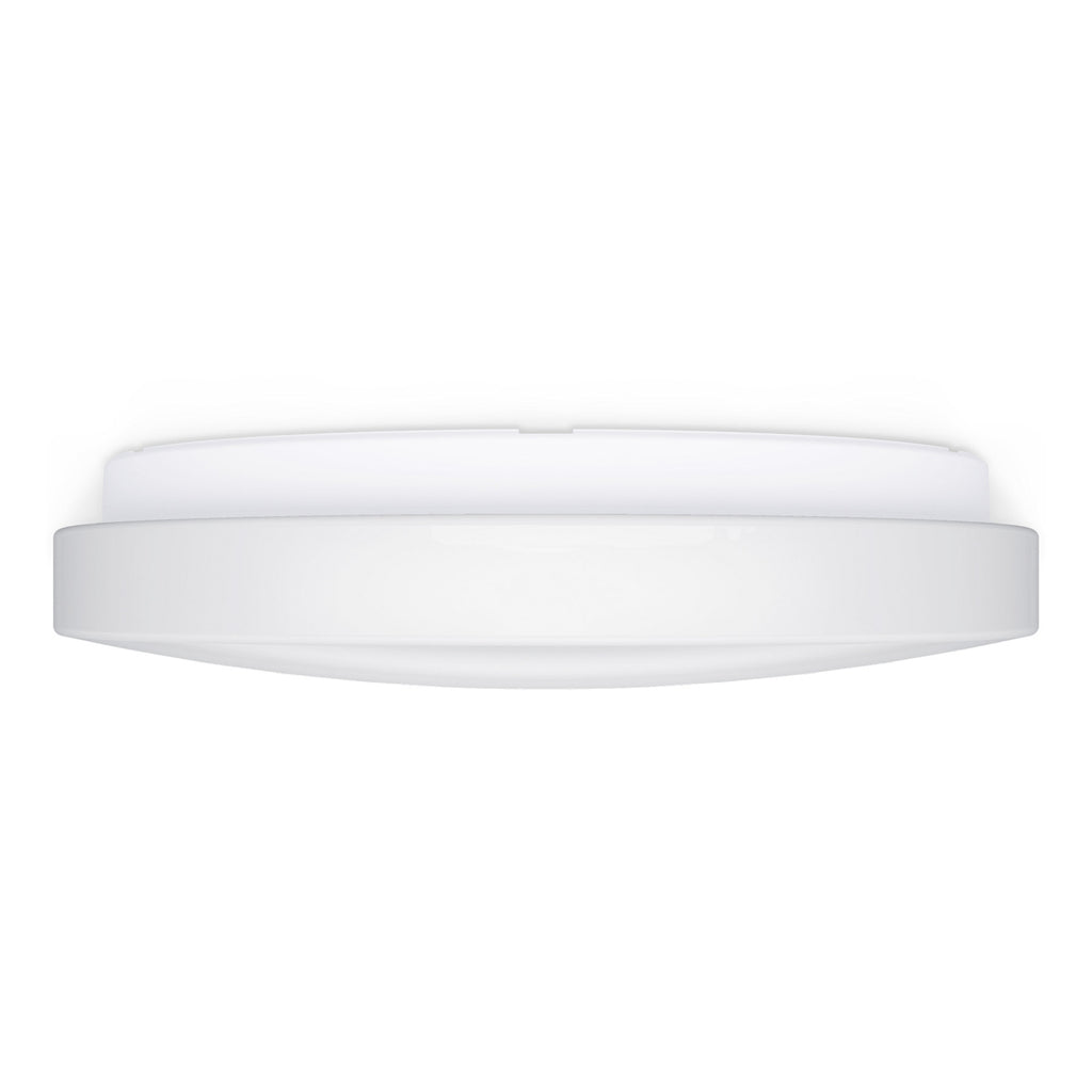 Bakside av LED taklampe med bevegelsessensor hvit Ø32 cm IP54 15W varmhvit