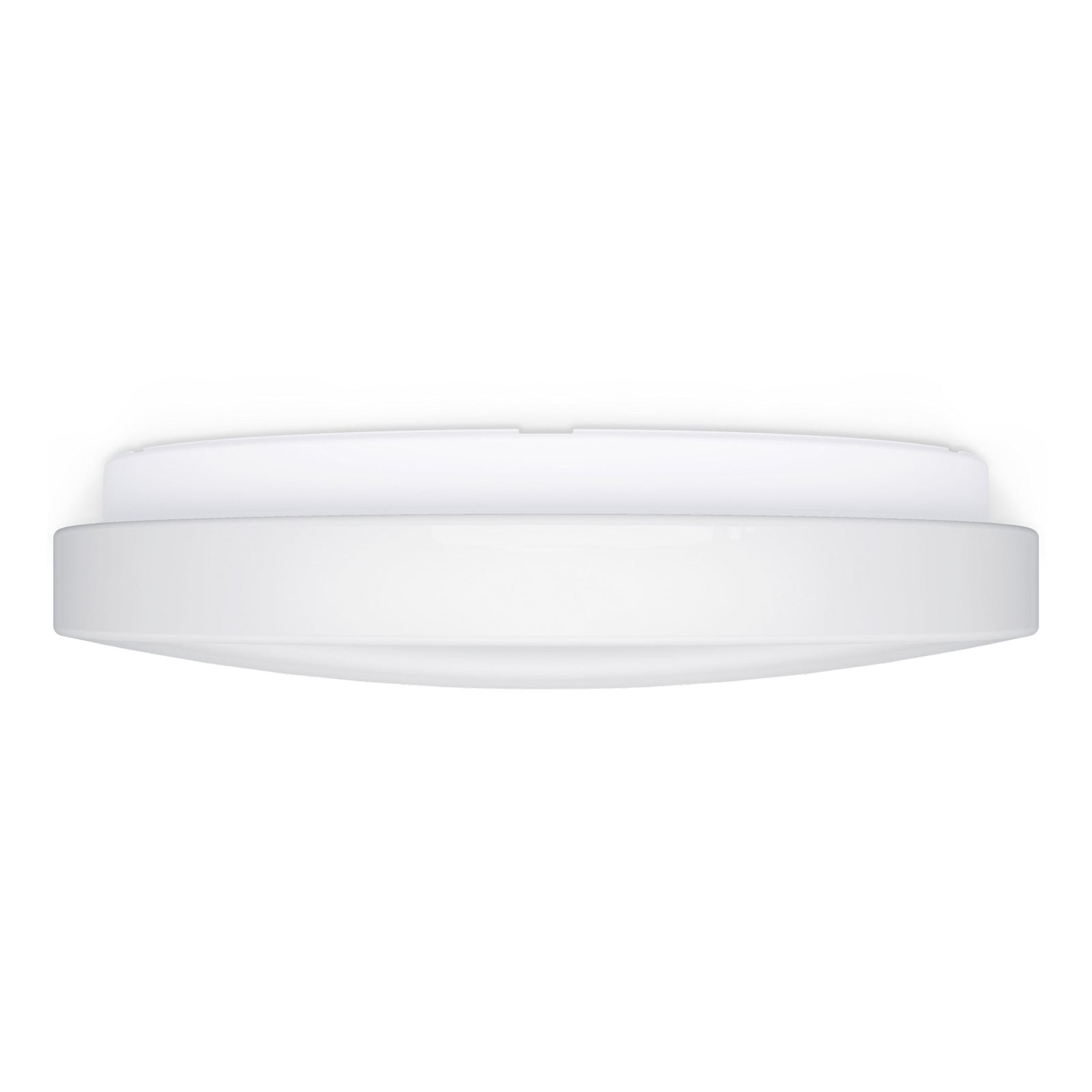 Bakside av LED taklampe med bevegelsessensor hvit Ø32 cm IP54 15W varmhvit