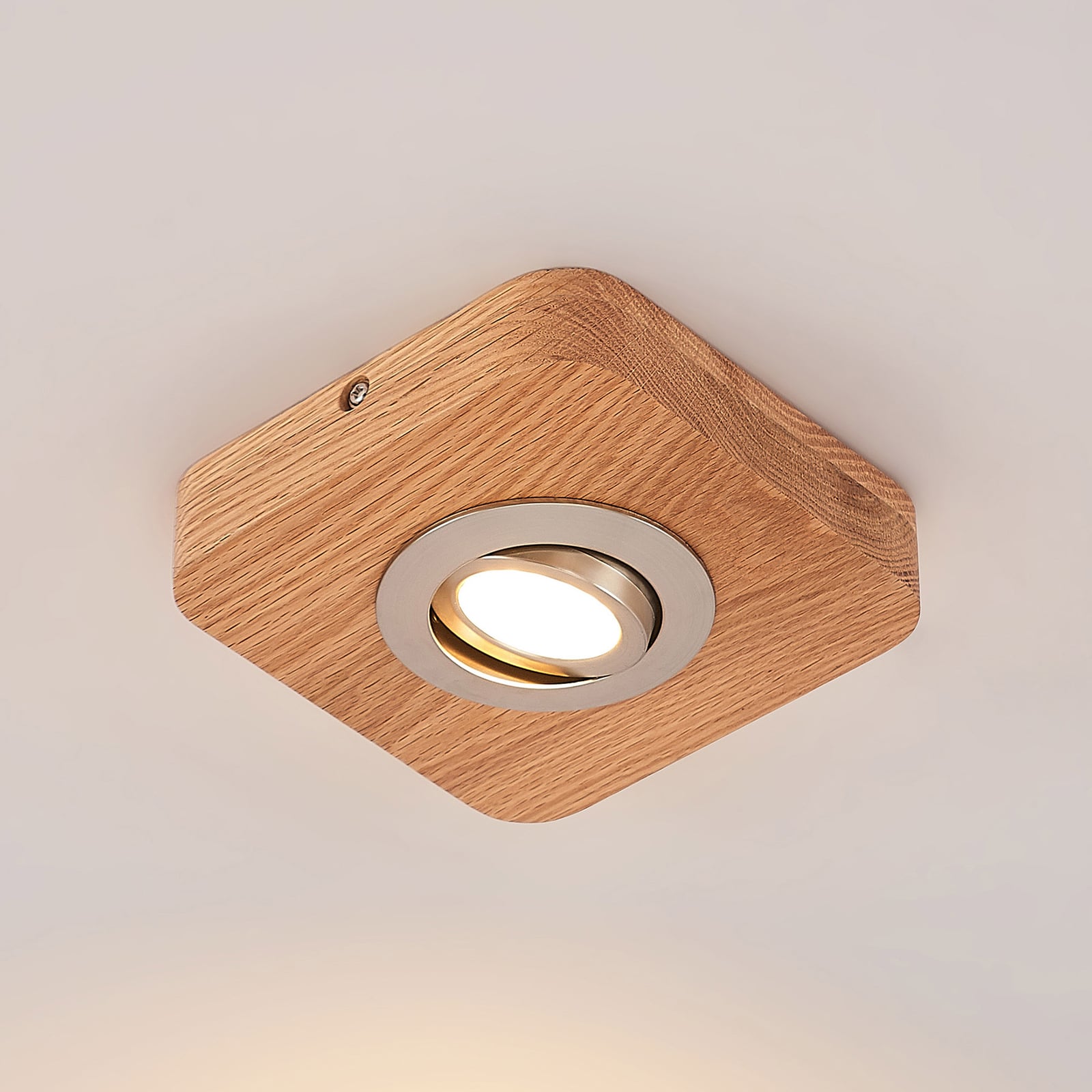 LED taklampe Mikari eik svingbar svingbar funksjon
