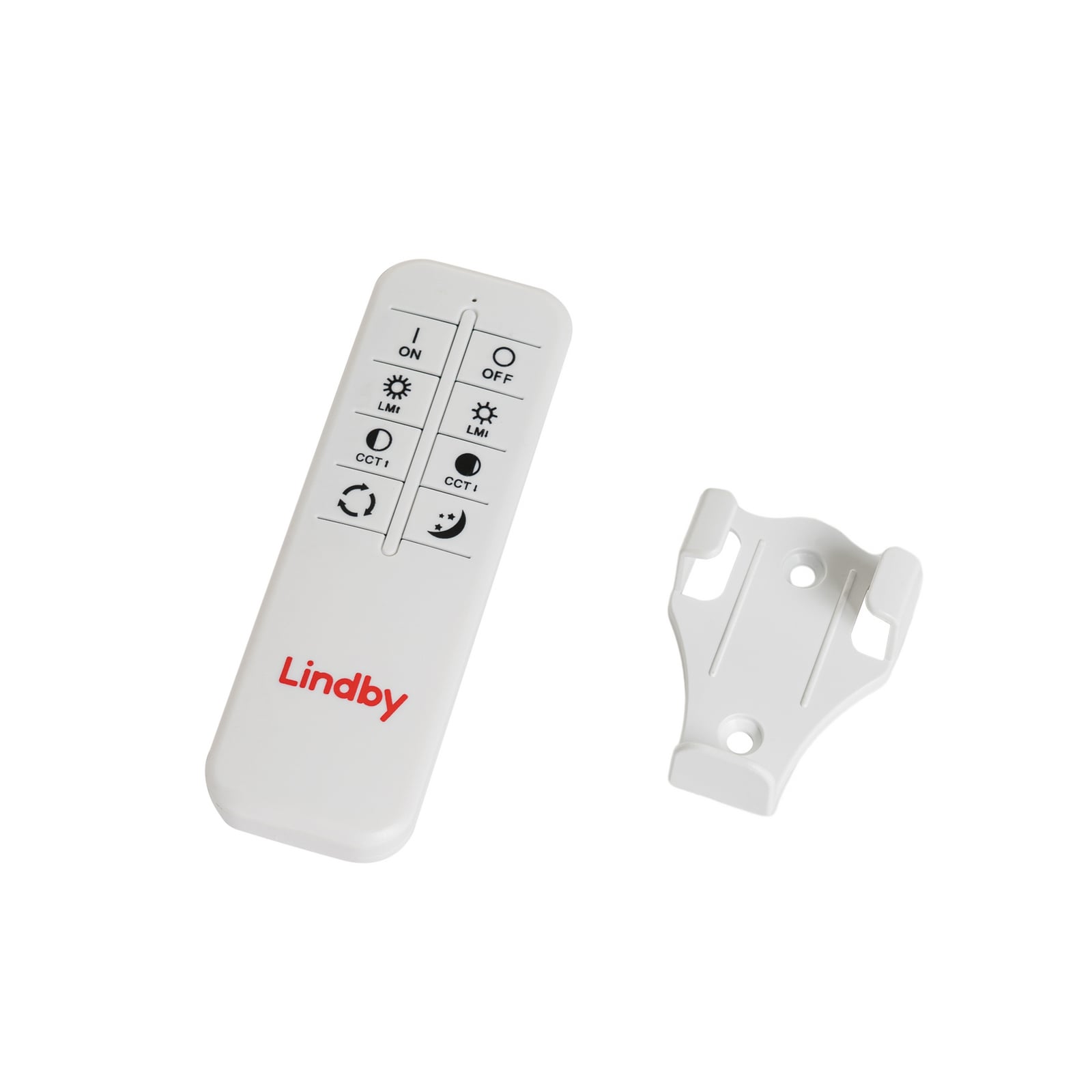 LED taklampe Milada eik CCT dimbar Ø40 cm sideprofil