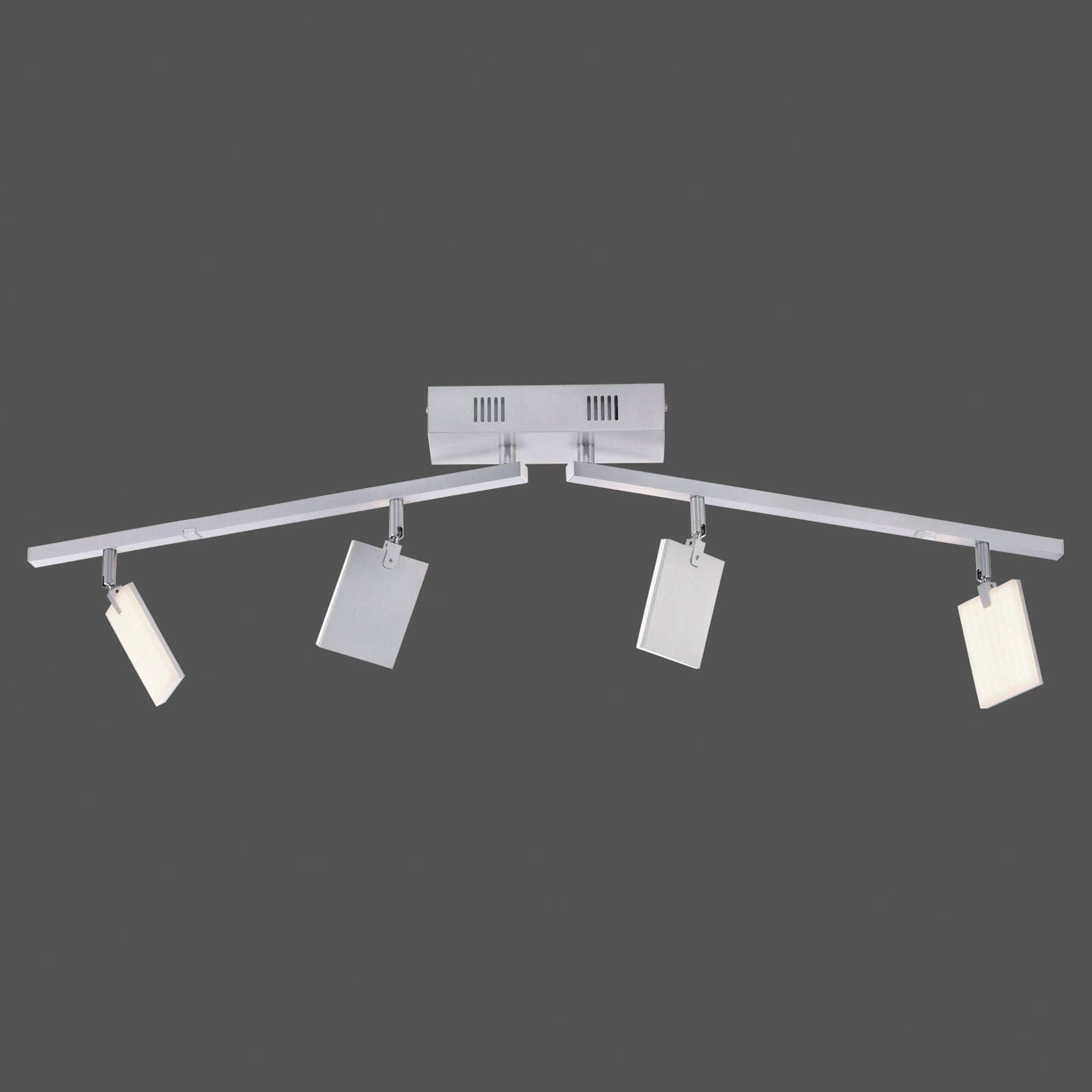 LED taklampe Mira 4-lys CCT dimbar med fjernkontroll 101 cm armbevegelser
