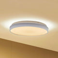 LED taklampe Mirren dimbar RGB CCT Ø38 cm hvit forfra