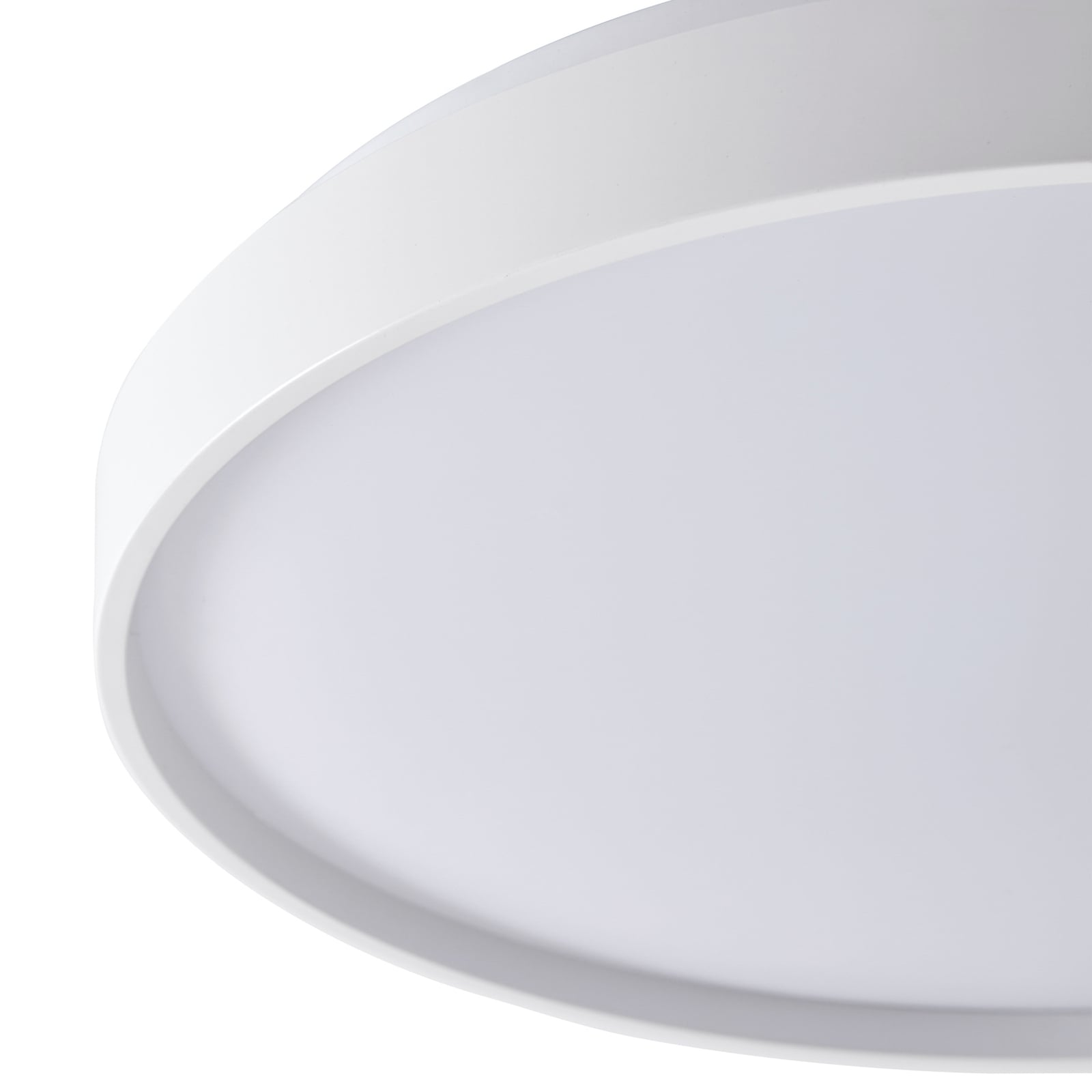 LED taklampe Mirren dimbar RGB CCT Ø38 cm hvit nærbilde