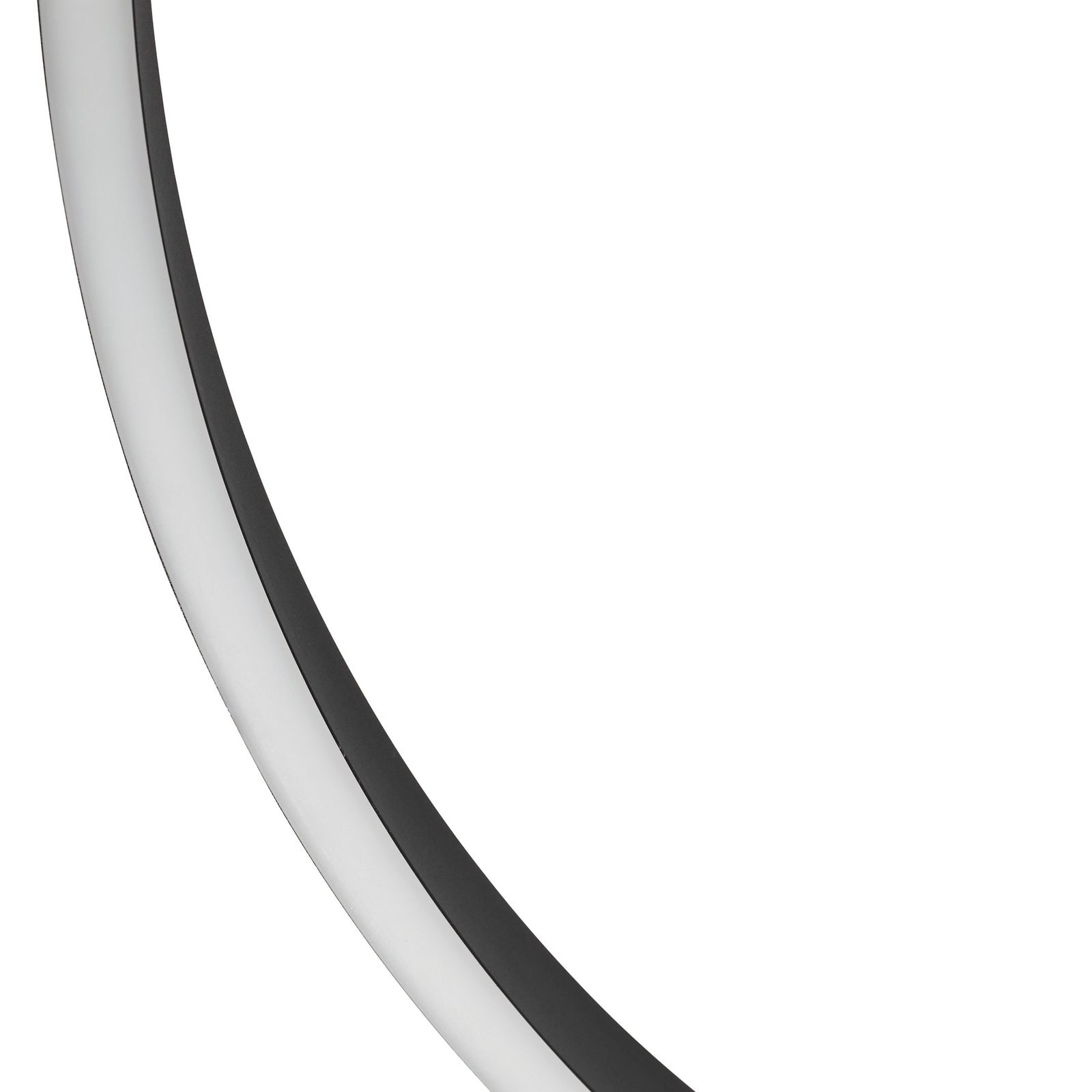LED taklampe Moise smart dimbar CCT Ø60 cm svart lys