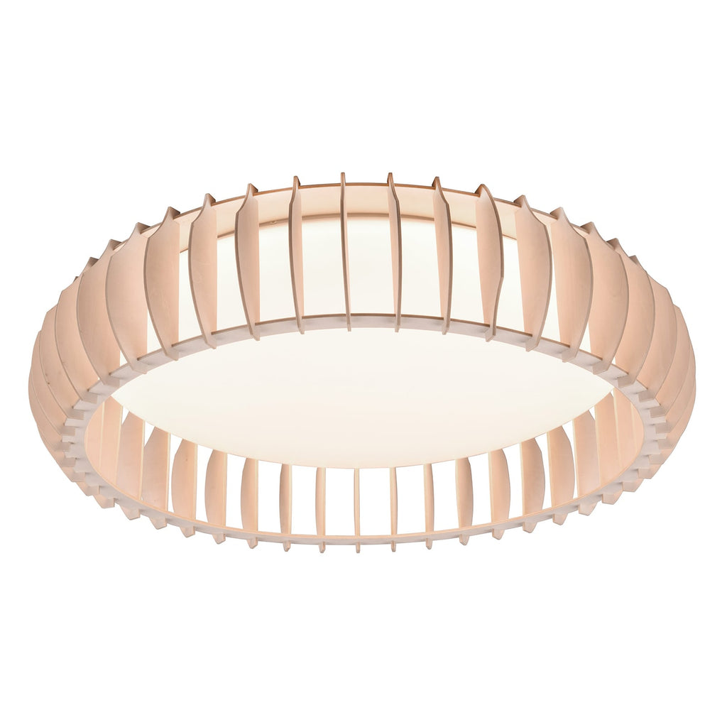LED taklampe Monte tre/hvit Ø60 cm detalj