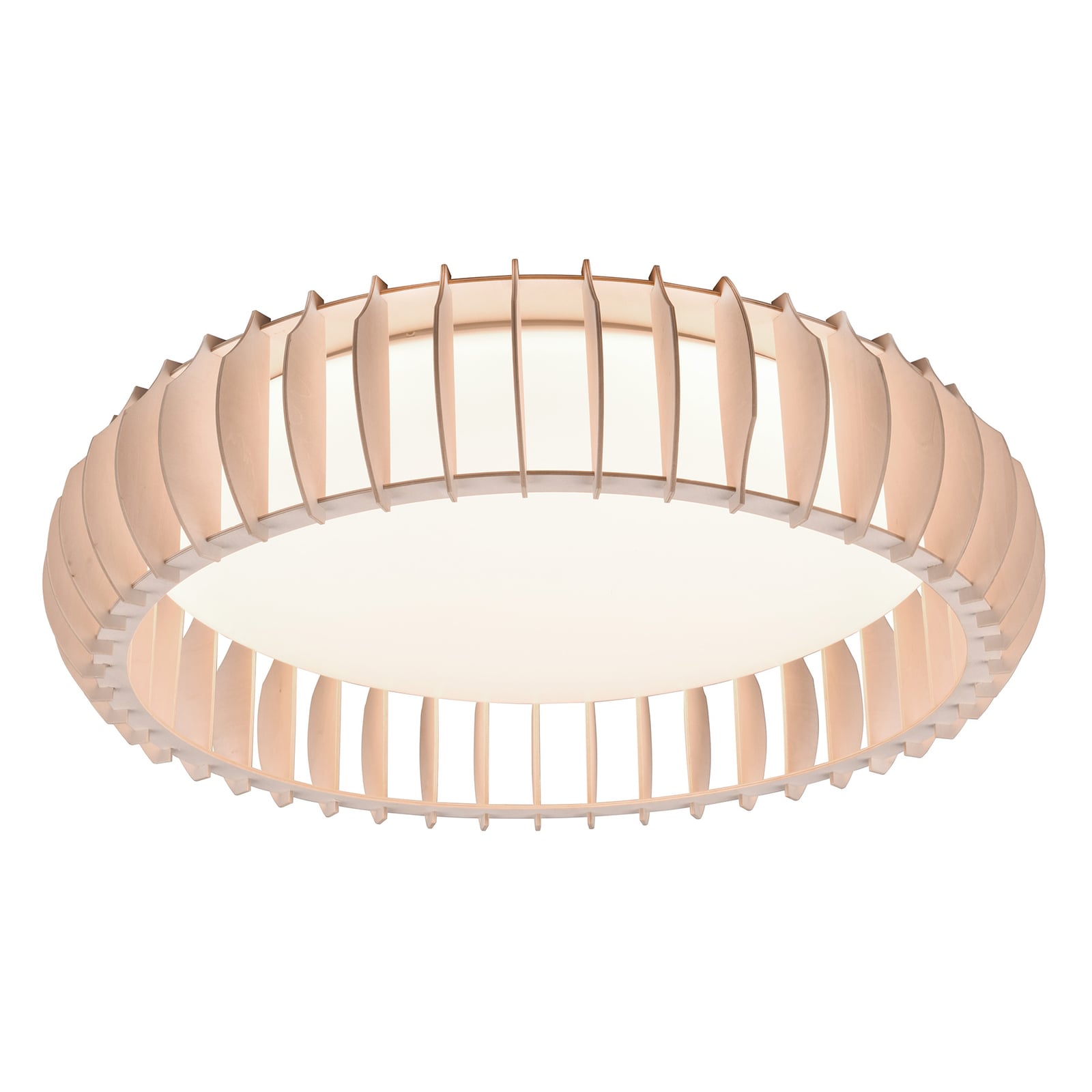 LED taklampe Monte tre/hvit Ø60 cm detalj