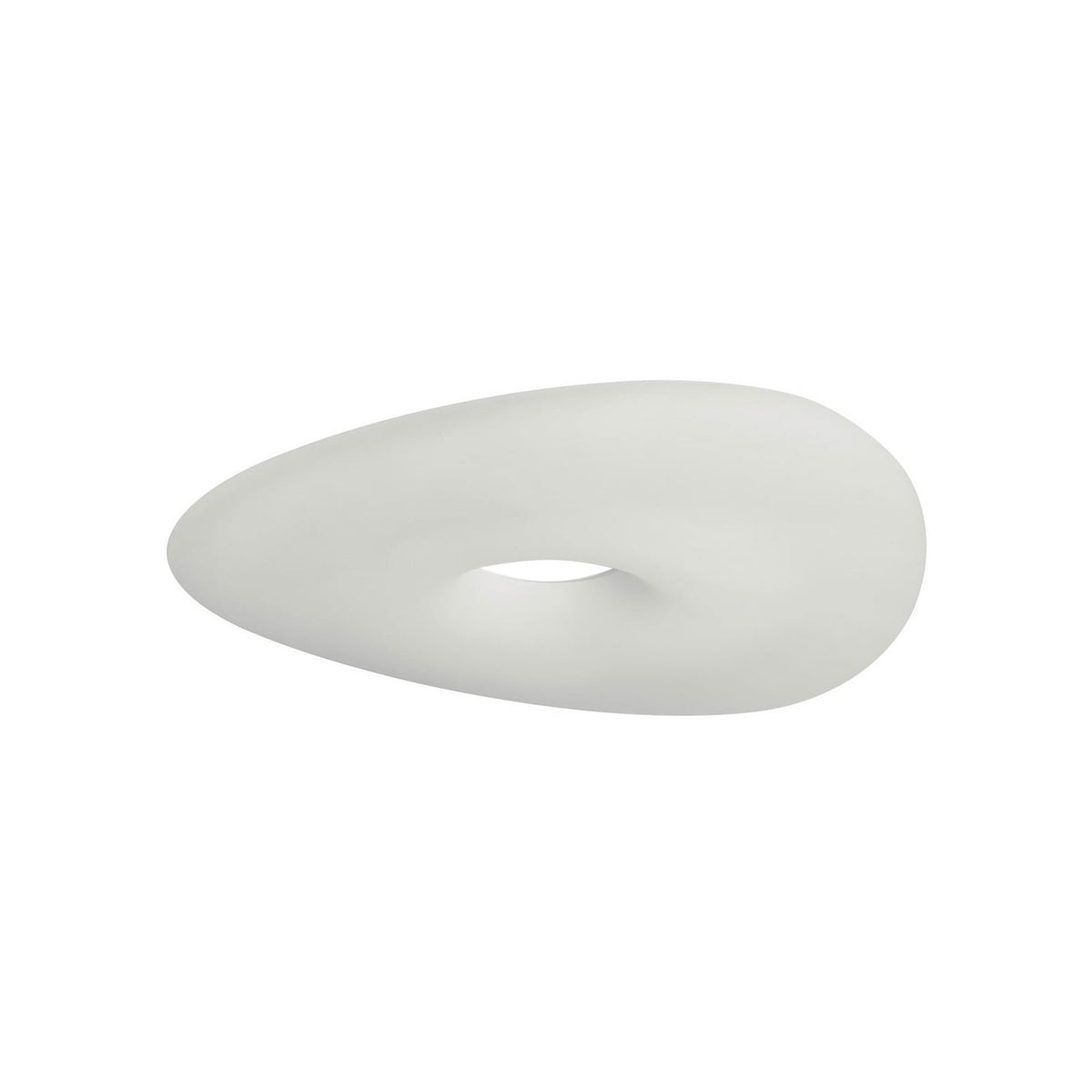 LED taklampe Mr. Magoo dimbar Ø76 cm hvit bakside