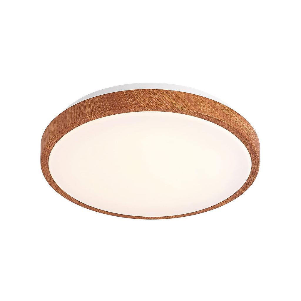 Oversikt av LED taklampe Mynte rund trefarget/hvit