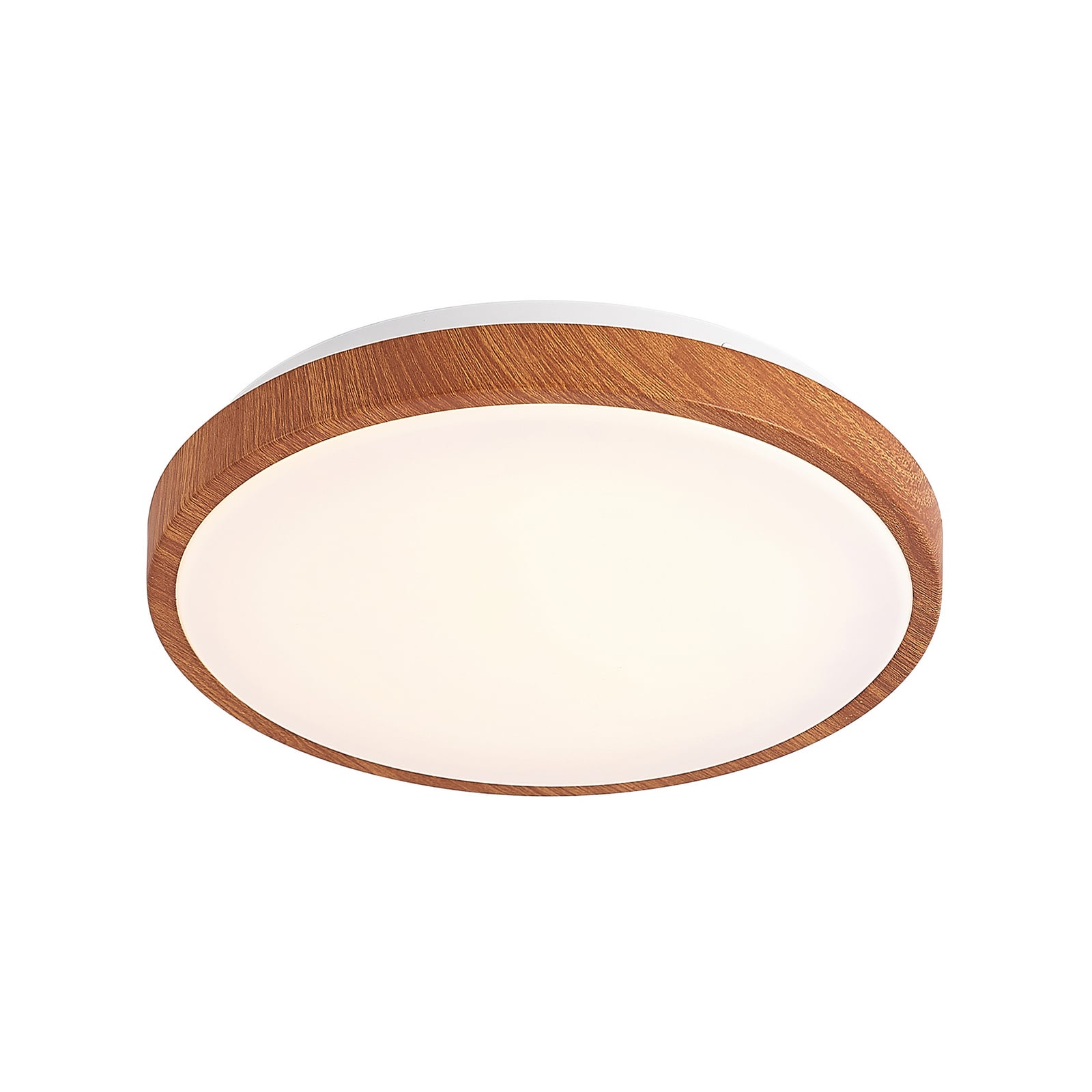 Oversikt av LED taklampe Mynte rund trefarget/hvit