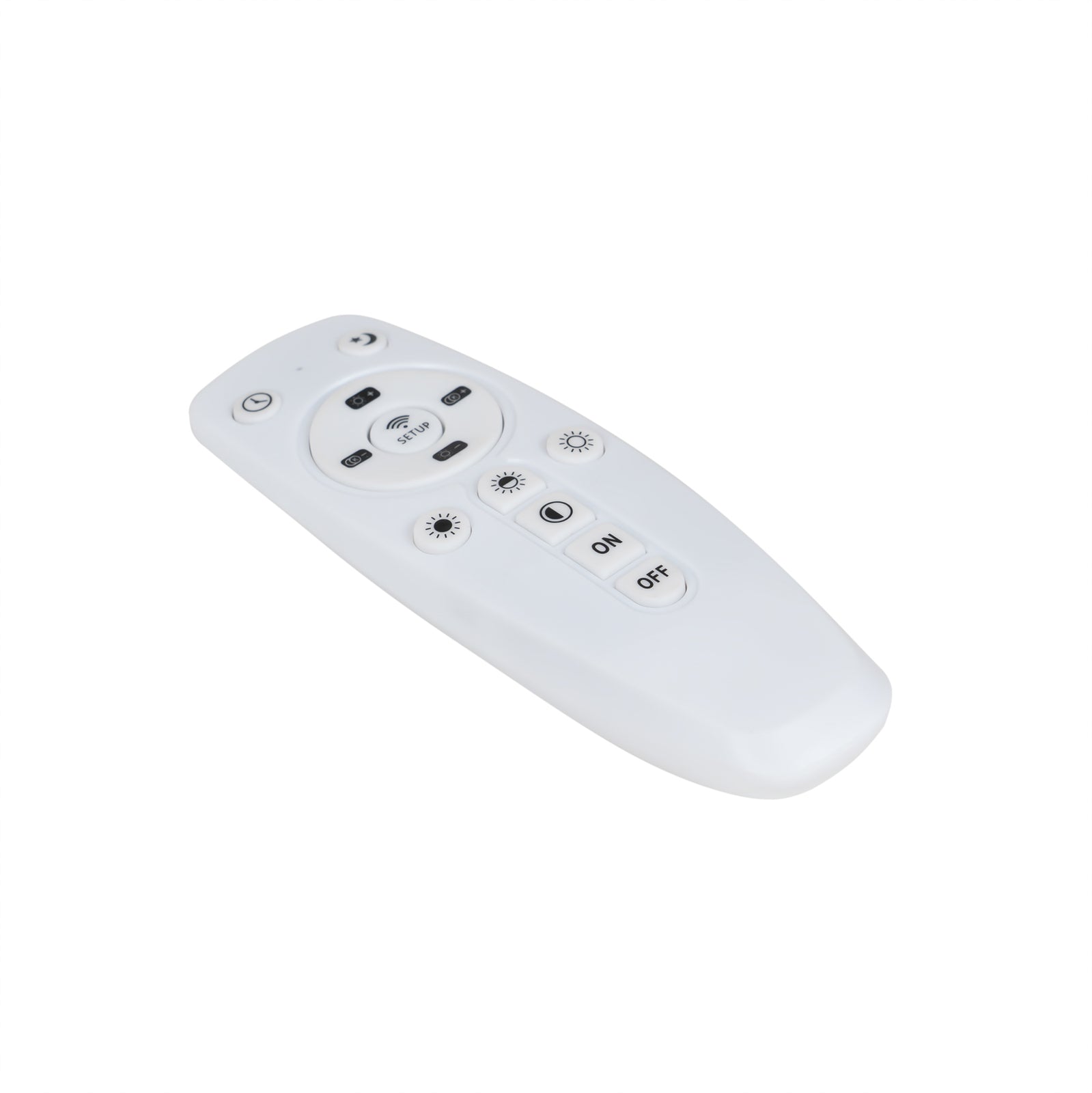 LED taklampe Narima CCT dimbar Ø80 cm sølv med fjernkontroll - Lindby