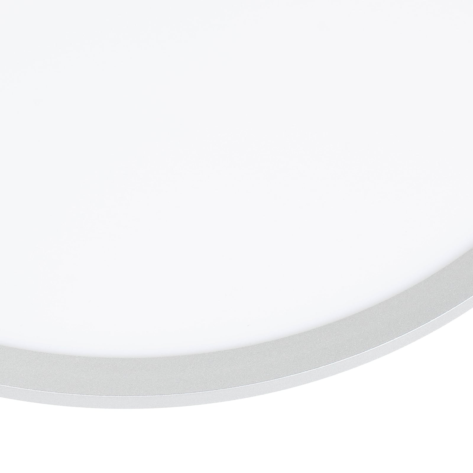 LED taklampe Narima rund sølv Ø50 cm 27W nøytralhvit nærbilde