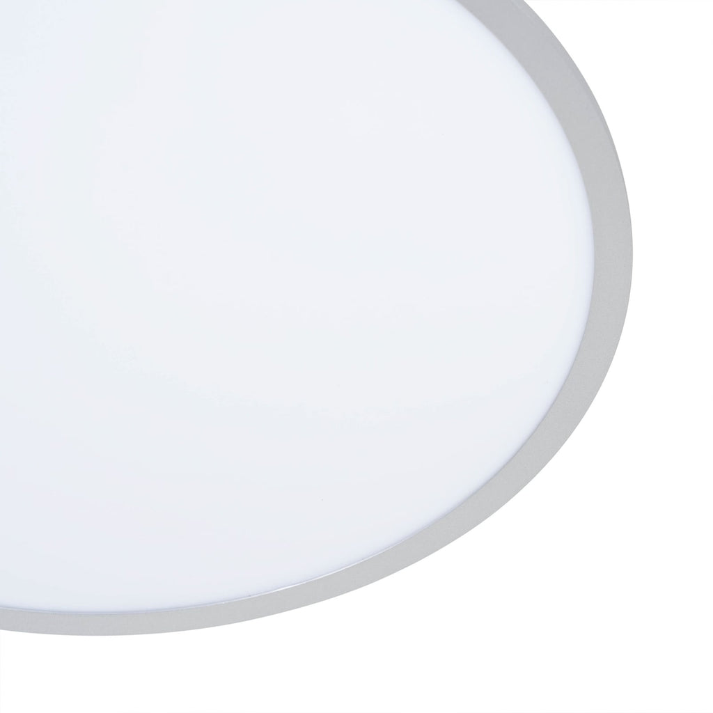 LED taklampe Narima rund sølv Ø60 cm nærbilde