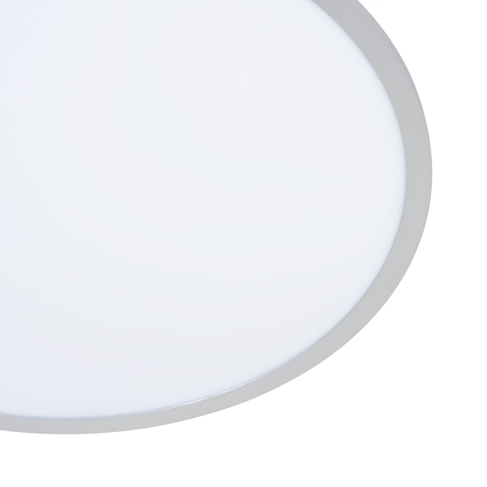 LED taklampe Narima rund sølv Ø60 cm nærbilde