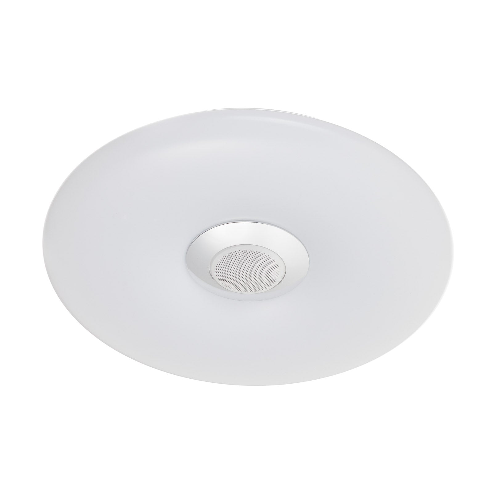 LED taklampe Nashville RGB dimbar Ø40 cm med høyttaler IP44 detalj