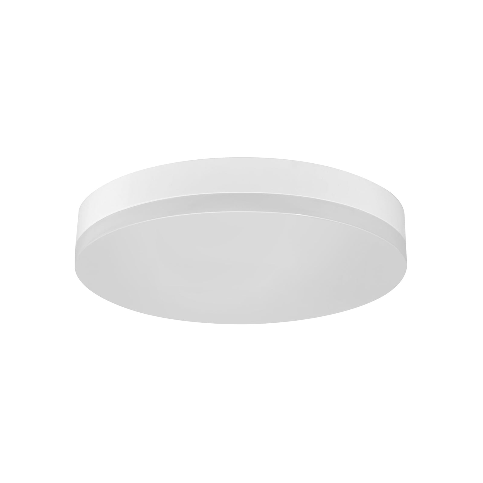 Montert LED taklampe Naxo rund hvit Ø28 cm 24W varmhvit IP44 i rom