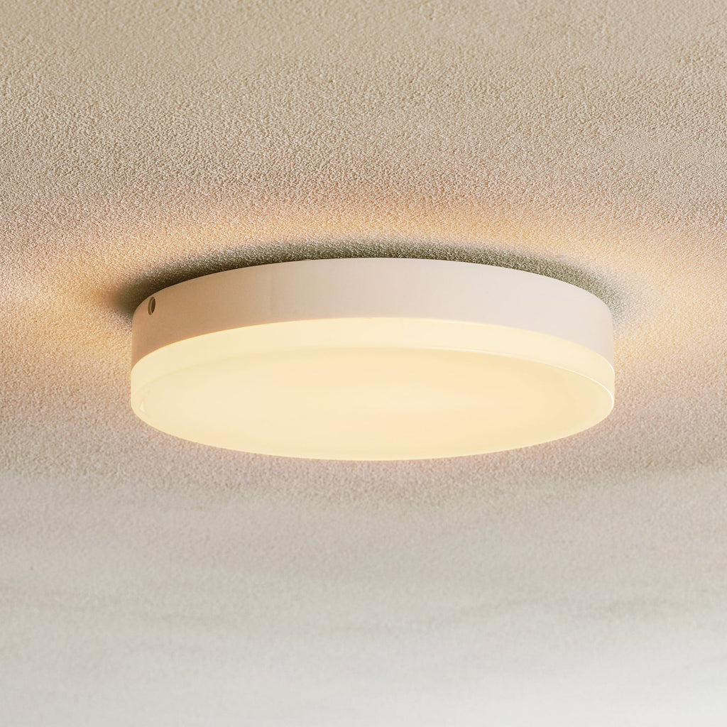 LED taklampe Naxo rund hvit Ø28 cm 24W varmhvit IP44 monteringsdetalj