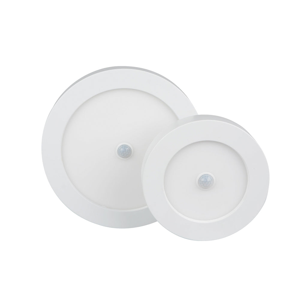 Oversikt over LED taklampe Naxo Sensor Gen. 2 i hvit plast