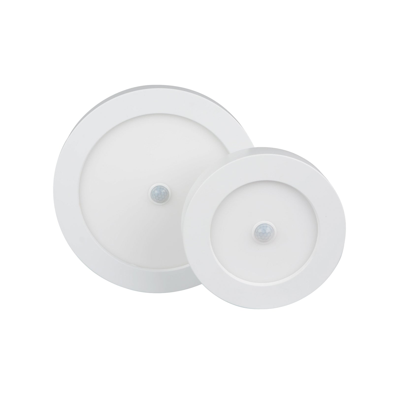 Oversikt over LED taklampe Naxo Sensor Gen. 2 i hvit plast